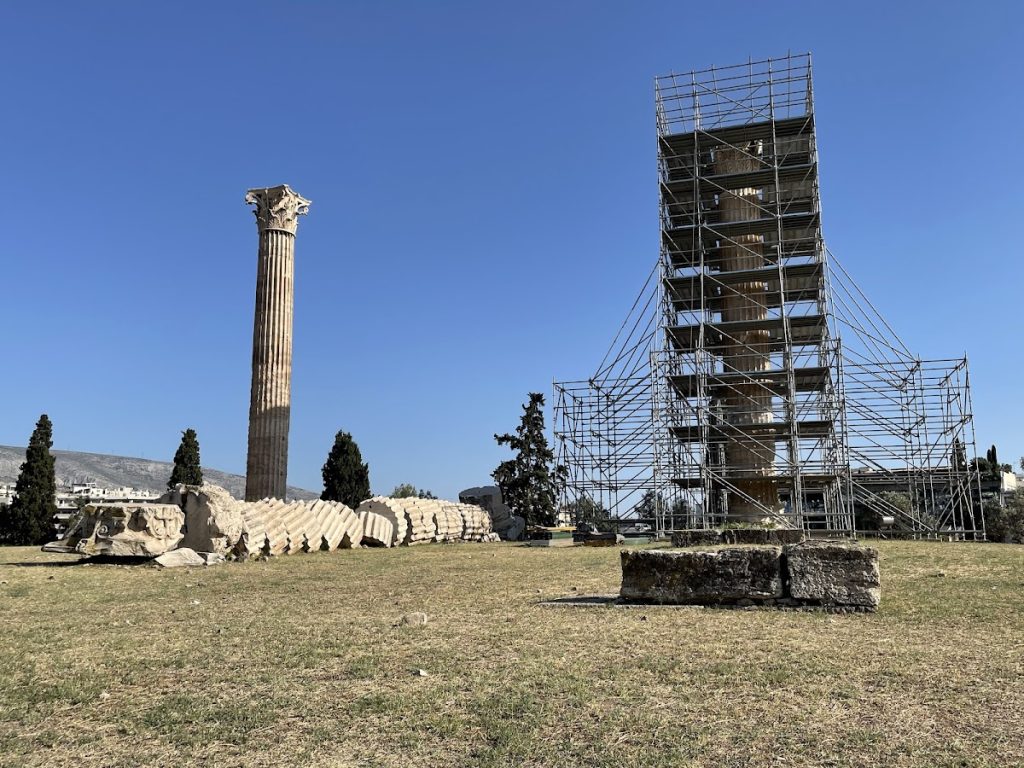 Temple of Olympian Zeus: A Sanctuary and Monument in Athens 5 Temple of Olympian Zeus