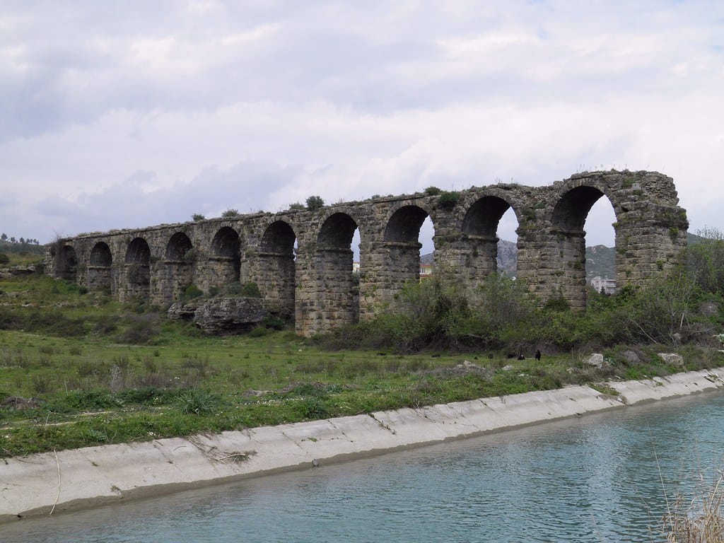 Aspendos: An Ancient City in Pamphylia, Türkiye 7 Aspendos aqueduct