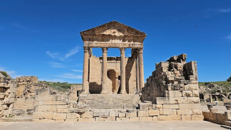 Dougga: An Ancient City Reflecting Numidian, Roman, and Byzantine Heritage in Tunisia