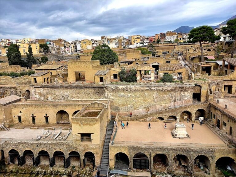 Archaeological Park of Herculaneum: Preserved Roman Town in Italy