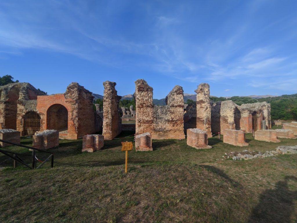 Amiternum Archaeological Area: The Roman Theatre in Italy 2 Area Archeologica di Amiternum - Teatro Romano