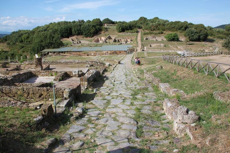 Rusellae Archaeological Site: An Etruscan and Roman City in Italy