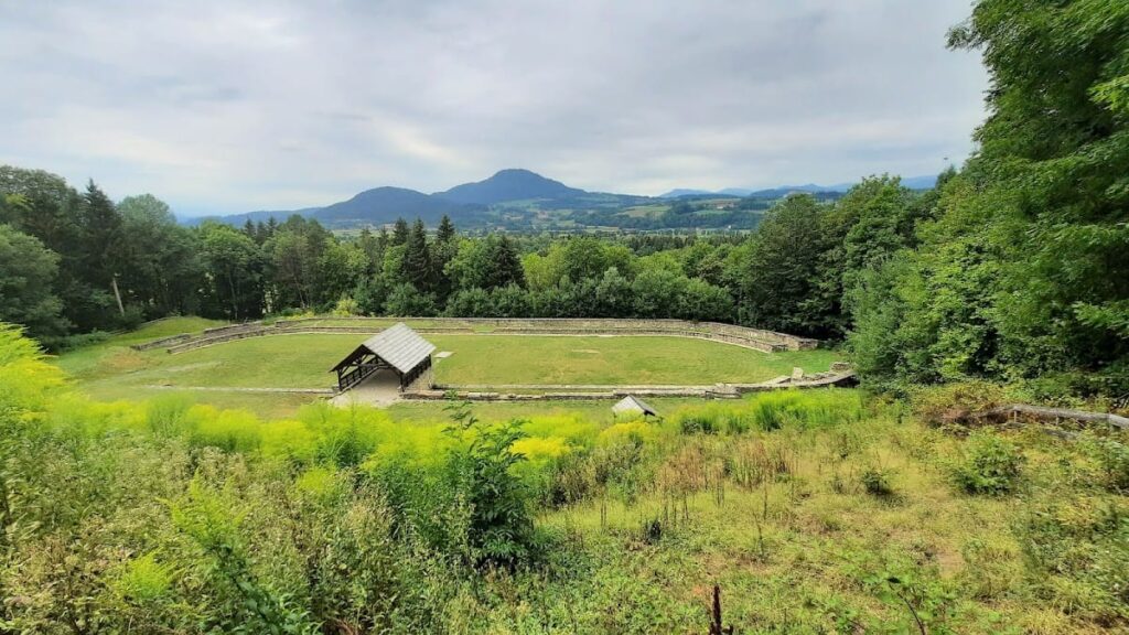 Virunum Amphitheater: A Roman Entertainment Venue in Austria 6 AMPHITHEATER VIRUNUM maria hall
