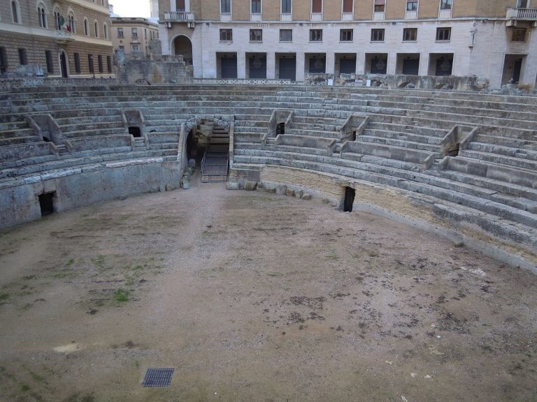 Amphitheatre of Lecce: Roman Entertainment Venue in Italy