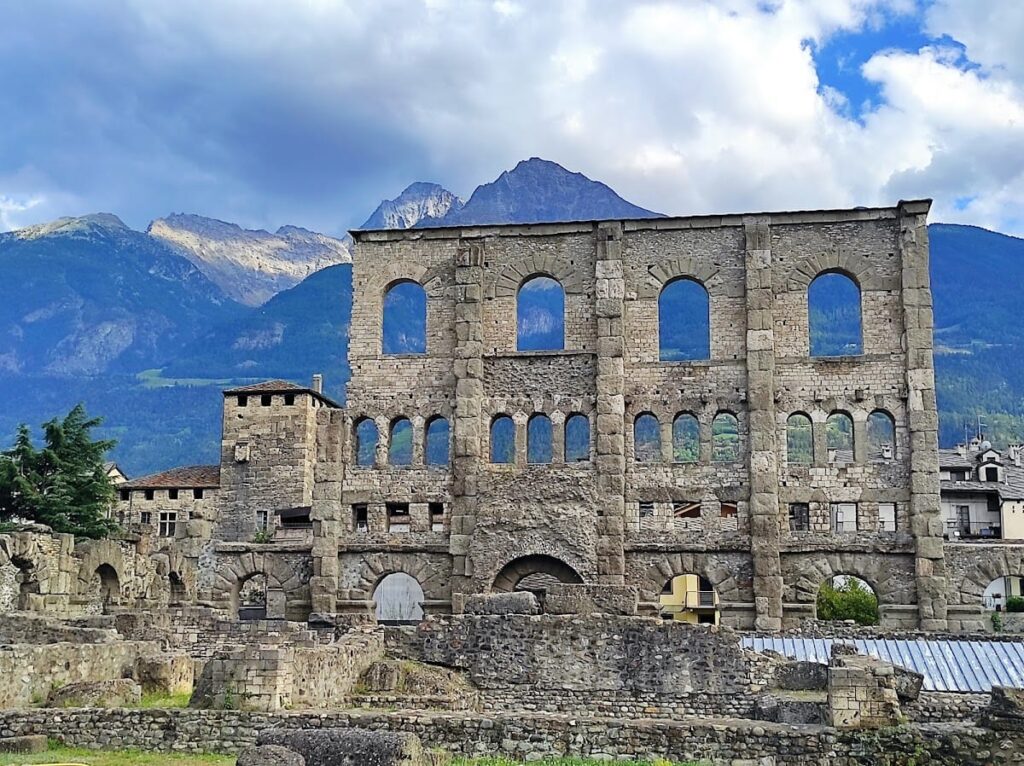 Aosta Roman Theatre: An Ancient Entertainment Venue in Italy 7 Roman theatre of Aosta
