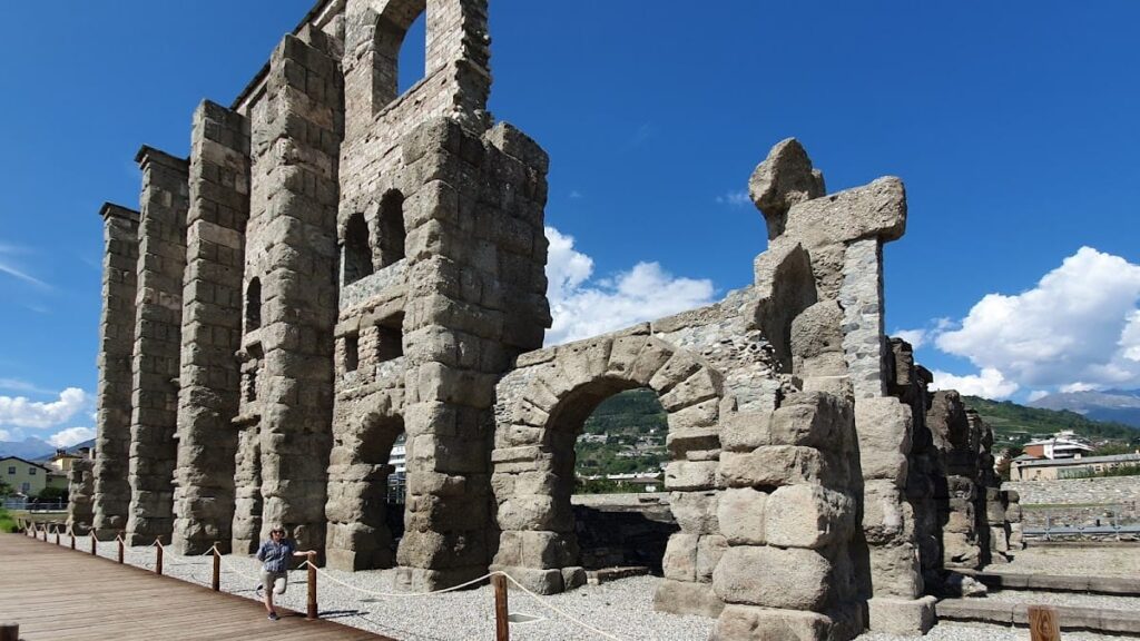 Aosta Roman Theatre: An Ancient Entertainment Venue in Italy 9 Roman theatre of Aosta