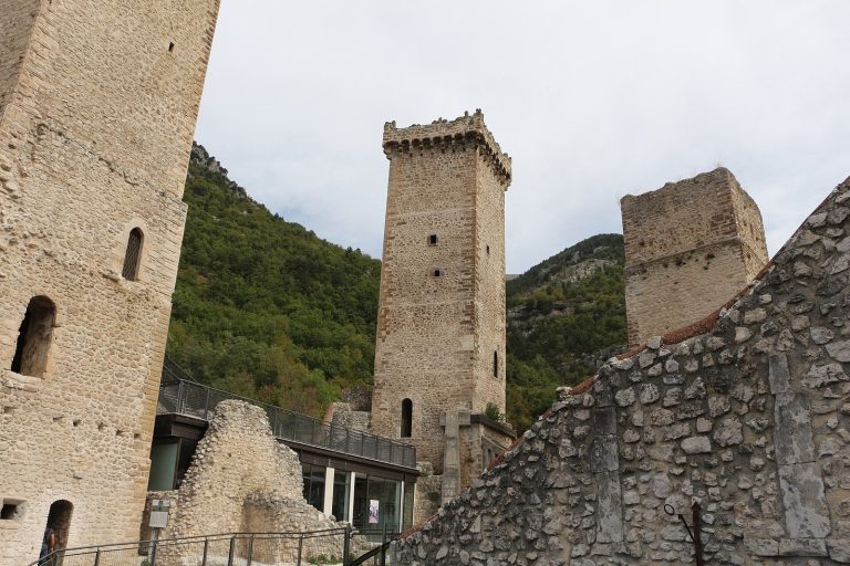 Castello Caldora: A Historic Fortress in Pacentro, Italy