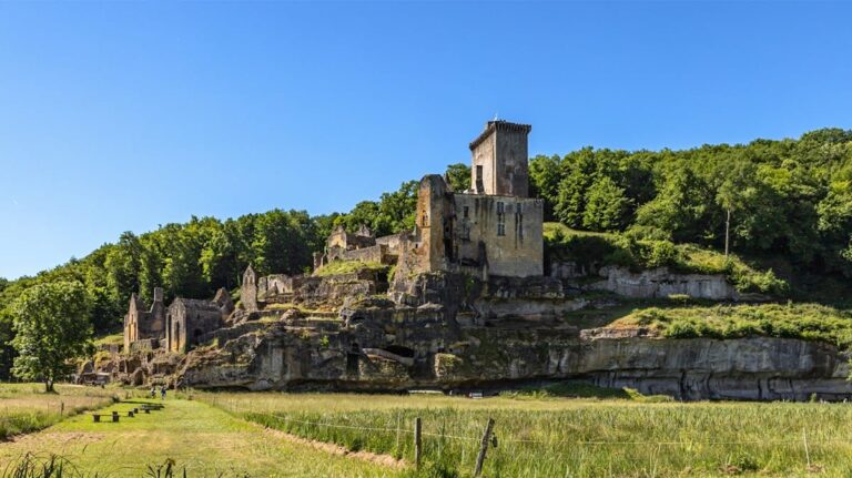 Castle of Commarque: A Medieval Fortress in Dordogne, France