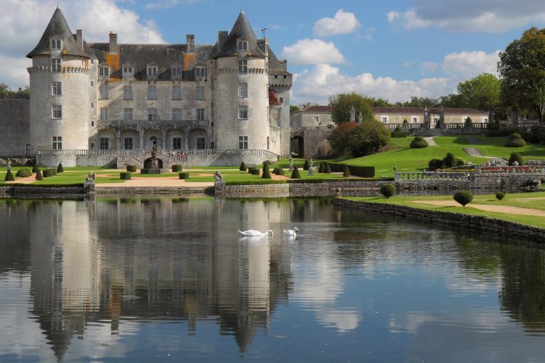 Castle of La Roche Courbon: A Fortified Château and Formal Garden in France
