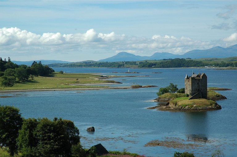 Castle Stalker: A Medieval Stewart Tower House in Scotland
