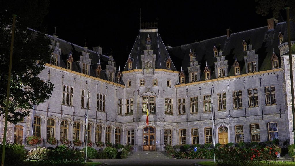 Ham-sur-Heure Castle: A Municipal Seat in Belgium 3 Ham-sur-Heure Castle