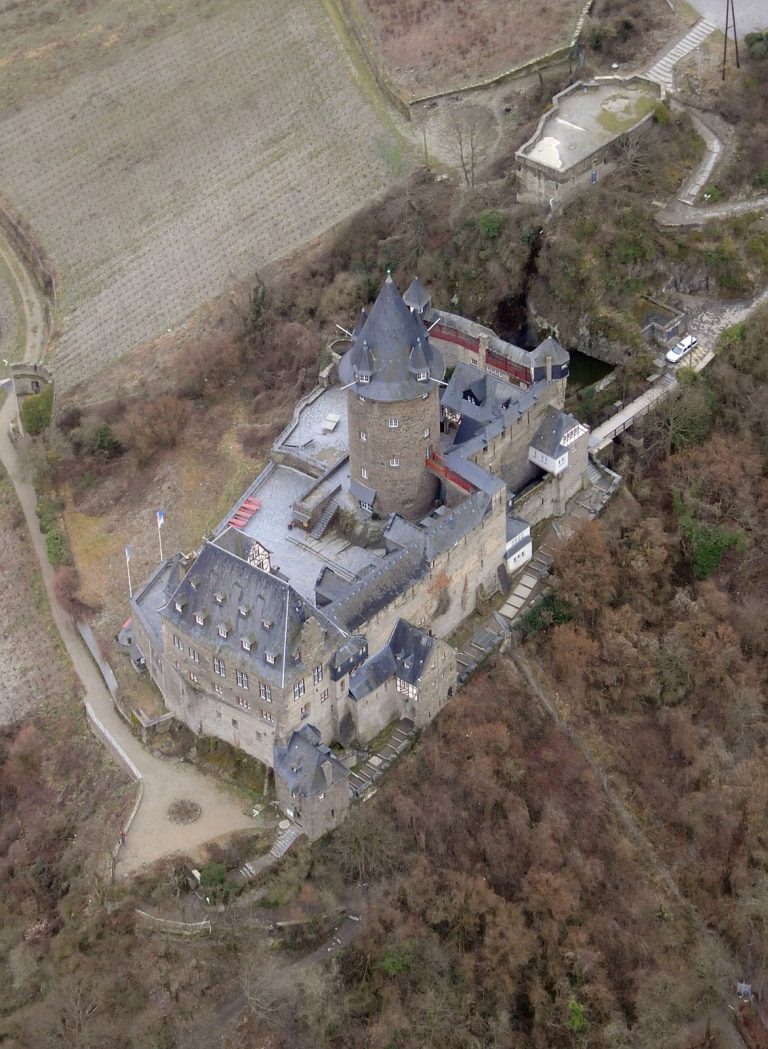 Stahleck Castle: A Medieval Hilltop Fortress above Bacharach, Germany