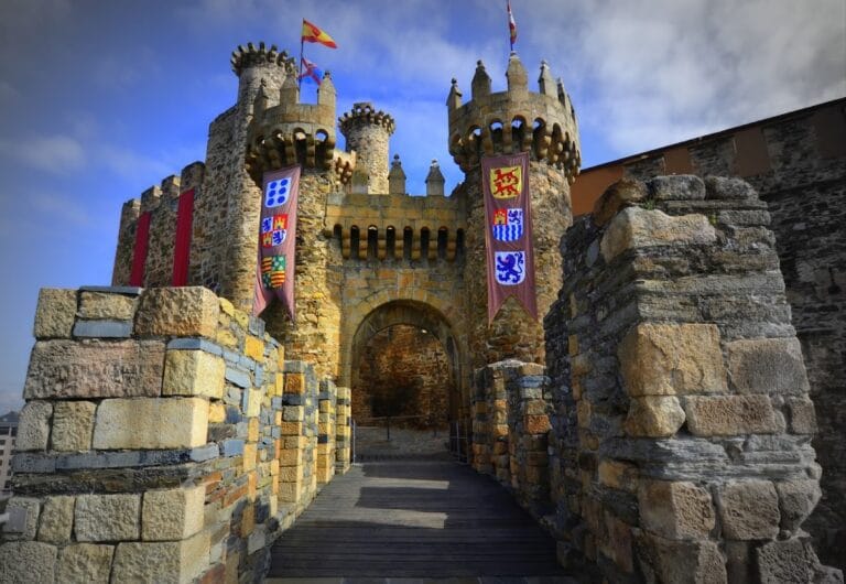 Templar Castle of Ponferrada: A Historic Fortress in León, Spain