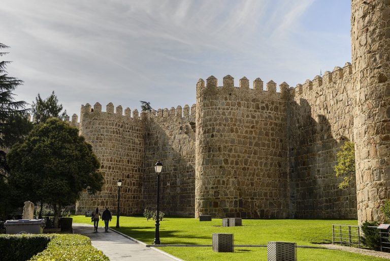 Walls of Ávila: A Romanesque Medieval Fortress in Spain