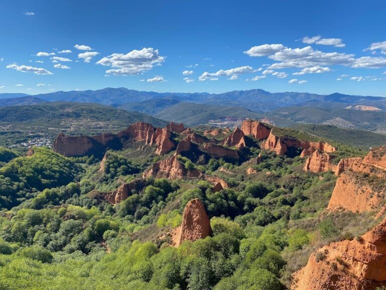 Las Médulas: Roman Gold Mining Site in Northern Spain