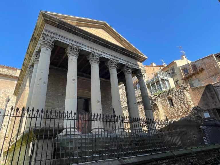 Roman Temple of Vic: A Historic Monument in Barcelona