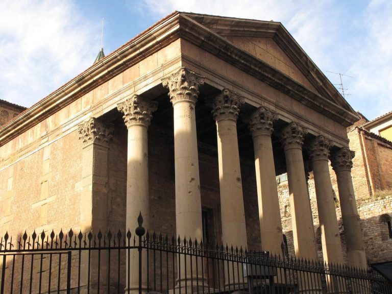 Roman Temple of Vic: A Roman Temple and Medieval Castle Site in Spain