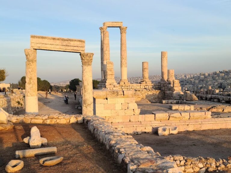 Roman Temple of Hercules at Amman Citadel: A Historic Site in Jordan