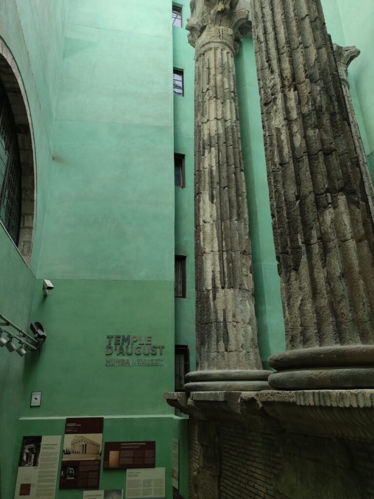 Temple of Augustus, Barcelona: Roman Temple of the Forum at Barcino 2 Temple of Augustus, Barcelona