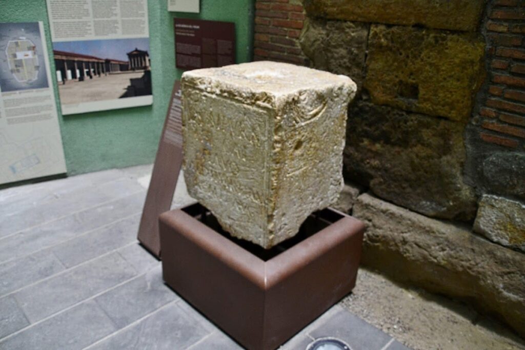 Temple of Augustus, Barcelona: Roman Temple of the Forum at Barcino 3 Temple of Augustus, Barcelona