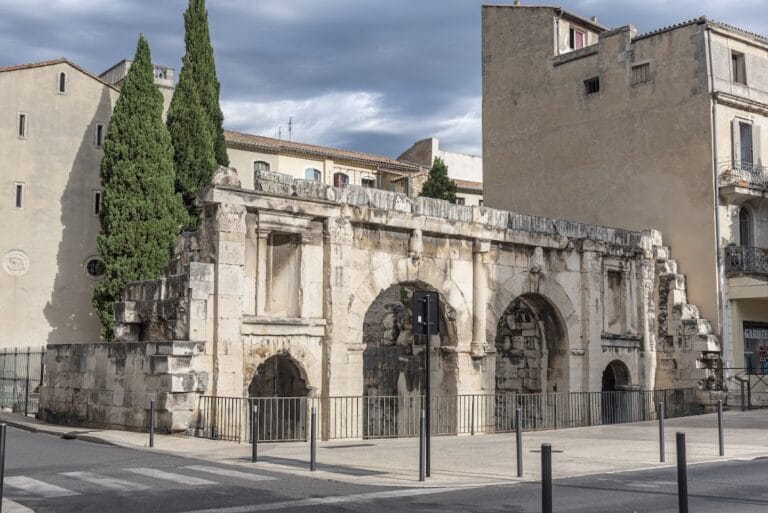 Porte d’Auguste, Nîmes: A Roman City Gate in Southern France
