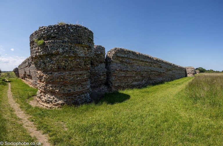 Burgh Castle: A Roman Saxon Shore Fort in Norfolk, England