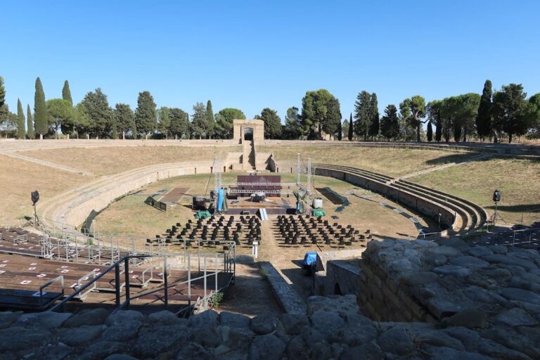 Lucera Roman Amphitheatre: An Ancient Entertainment Venue in Apulia, Italy