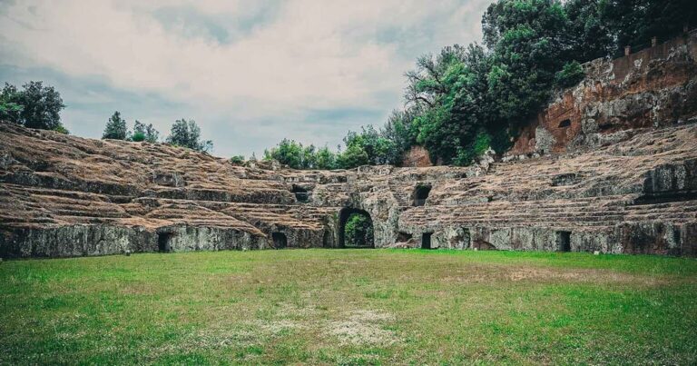 Roman Amphitheatre of Sutri: An Ancient Entertainment Venue in Lazio, Italy
