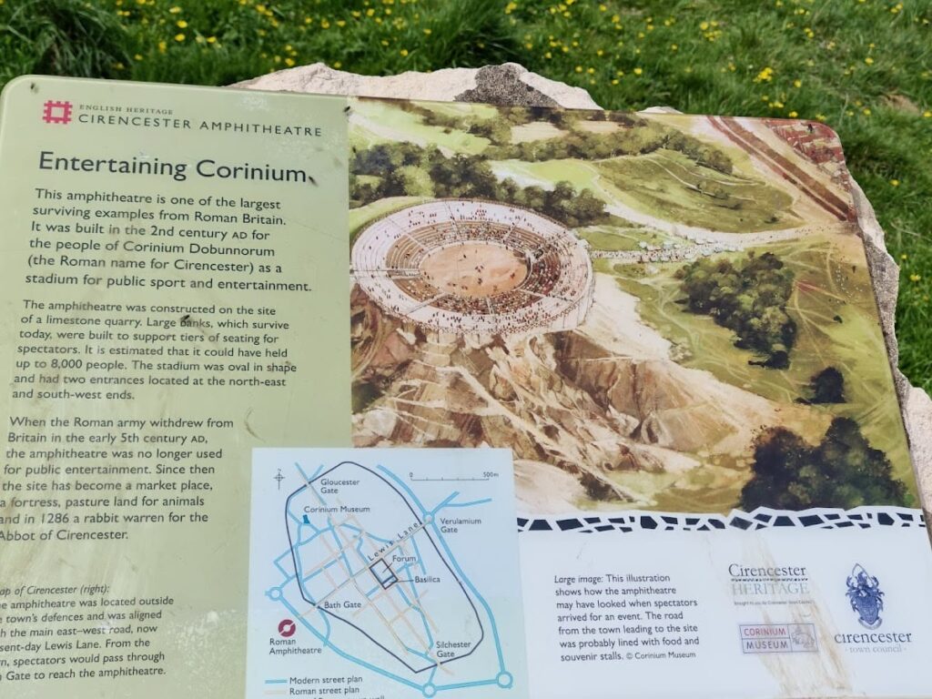 Cirencester Amphitheatre: A Roman Spectacle Venue and Defensive Stronghold 3 Cirencester Amphitheatre