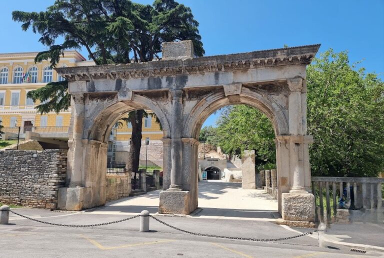 Twin Gate Pula: A Roman City Gateway in Croatia