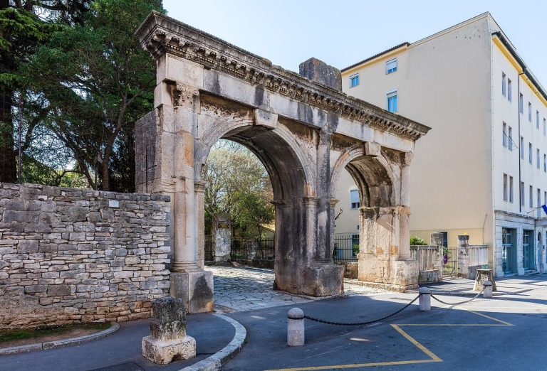 Twin Gate Pula: A Roman City Gateway in Croatia