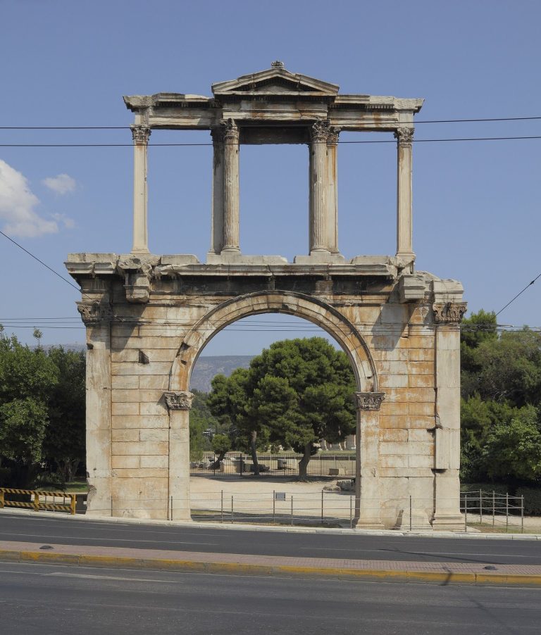 Arch of Hadrian: A Roman Monumental Gateway in Athens