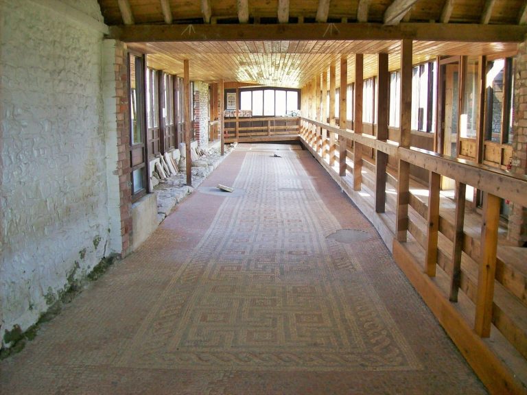 Bignor Roman Villa: A Romano-British Courtyard Villa in England