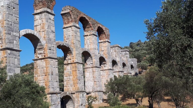 Roman Aqueduct of Moria: Ancient Water Supply System on Lesvos, Greece