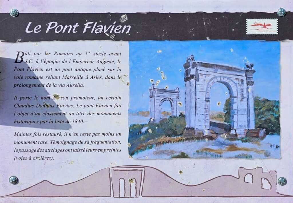 Pont Flavien: A Roman Funerary Bridge at Saint-Chamas, France 3 Pont Flavien