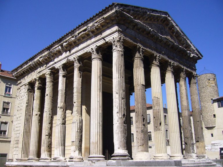 Roman Temple of Augustus and Livia: An Imperial Cult Temple in Vienne, France