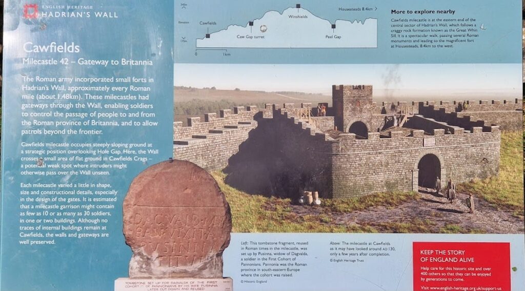 Milecastle 42: A Roman Fortification on Hadrian's Wall in the United Kingdom 10 Milecastle 42