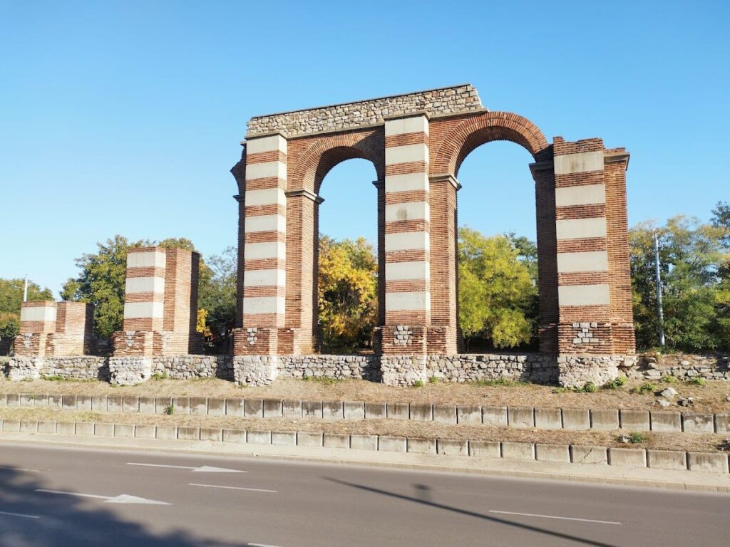 Roman aqueduct Plovdiv