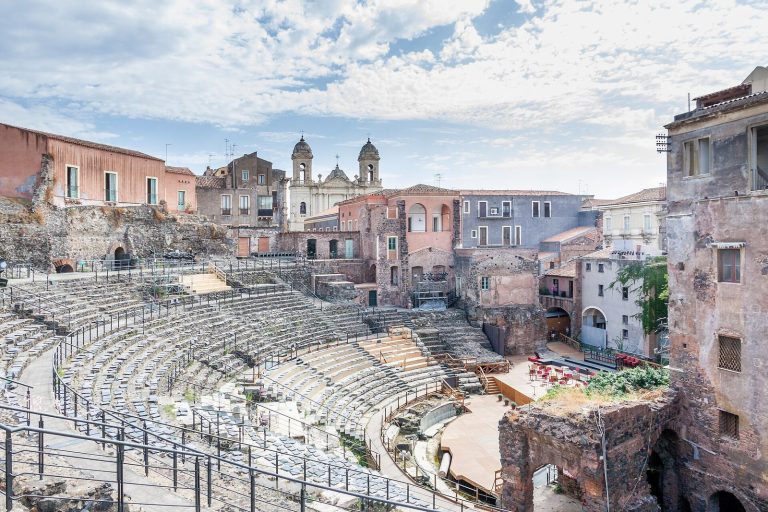 Greek-Roman Theatre of Catania: A Roman Theatre on Montevergine