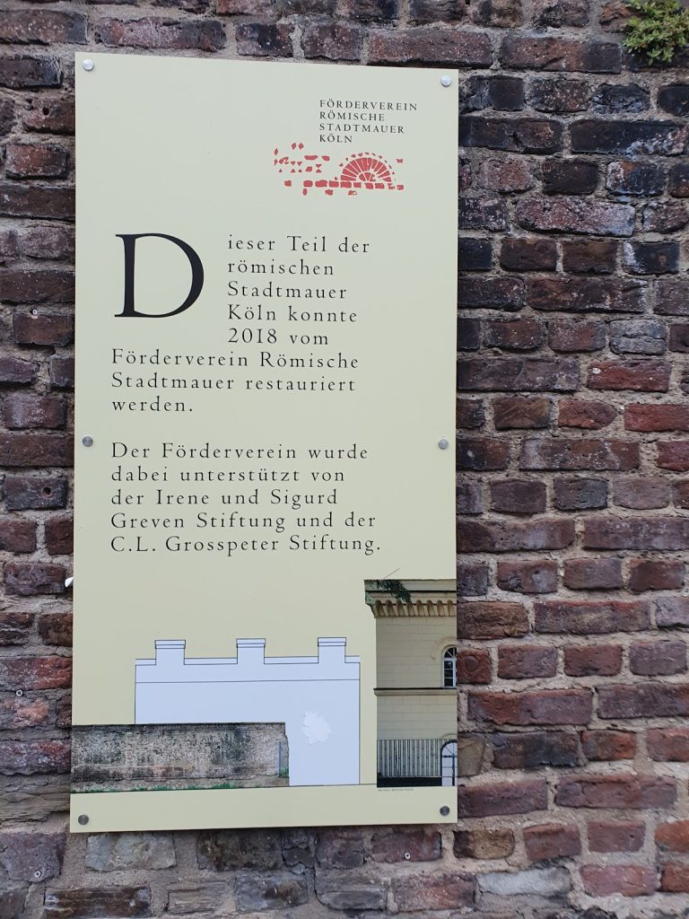 Cologne Roman City Wall 4 Roman Townwall Cologne
