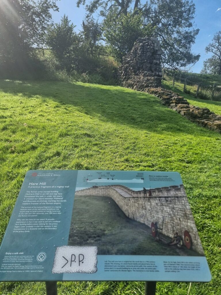 Hare Hill: A Surviving Section of Hadrian’s Wall 2 Hare Hill