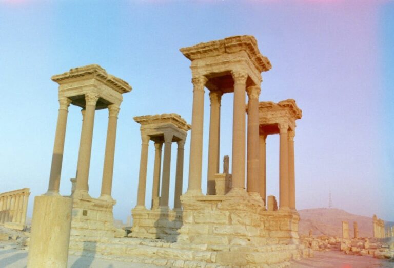 Ruins of Palmyra: An Ancient Oasis City and Caravan Center in Syria