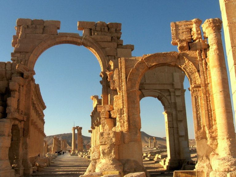 Ruins of Palmyra: An Ancient Oasis City and Caravan Center in Syria