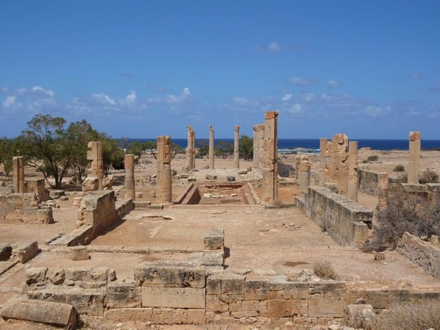Ptolemais Archaeological Park: A Historic Urban Center in Cyrenaica, Libya 6 Ptolemais