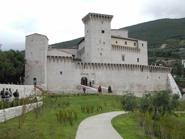 Rocca Flea: A Fortified Palace in Gualdo Tadino, Italy