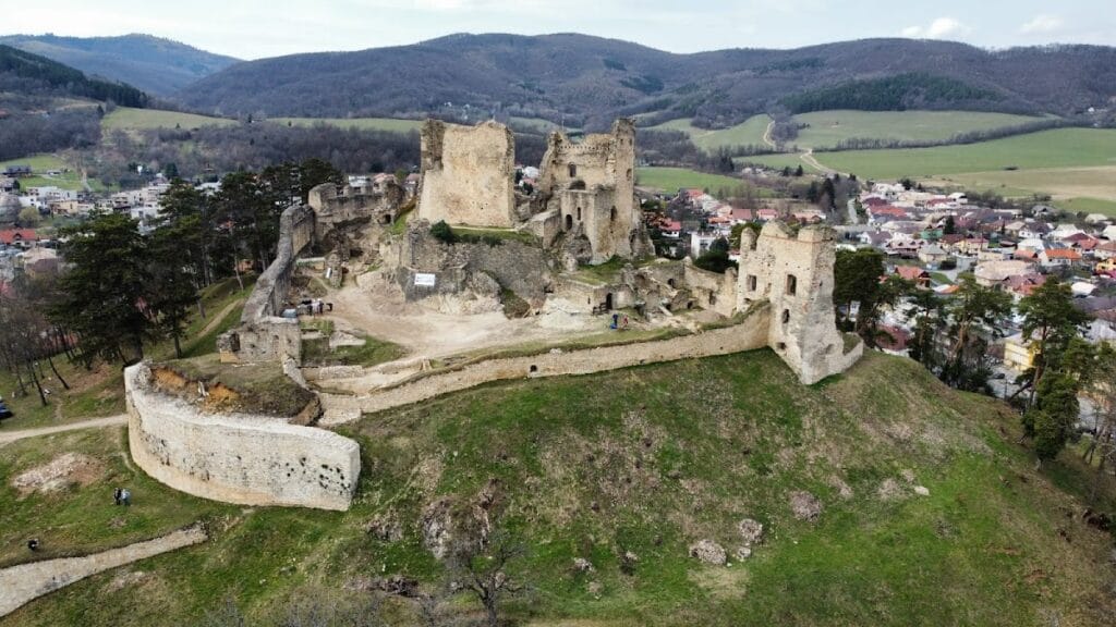 Divín: A Gothic Castle Ruin in Slovakia 2 Divín