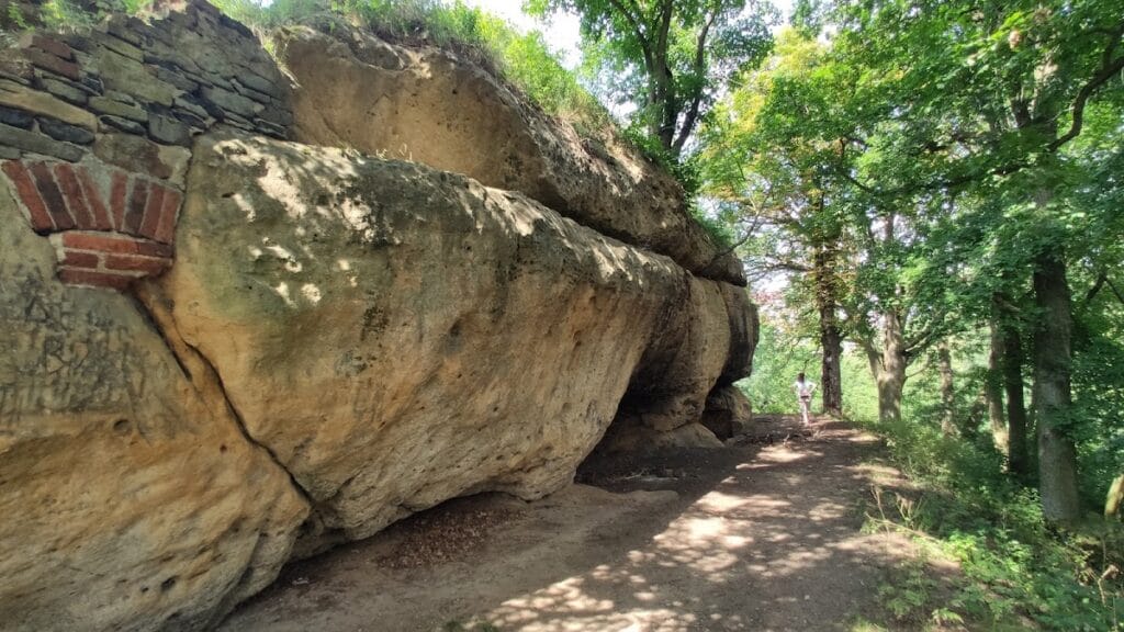 Hřídelík: A Ruined Rock Castle in Czechia 2 Hřídelík