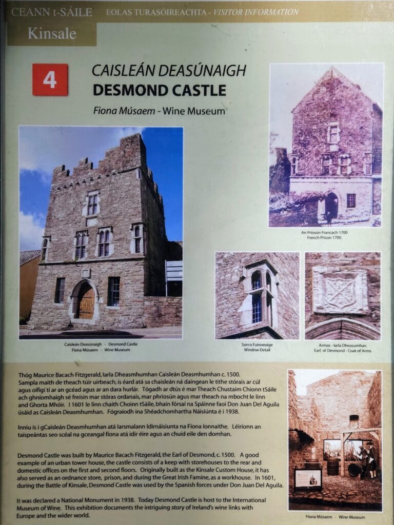 Desmond Castle: A Fortified Customs House in Kinsale, Ireland 3 Desmond Castle