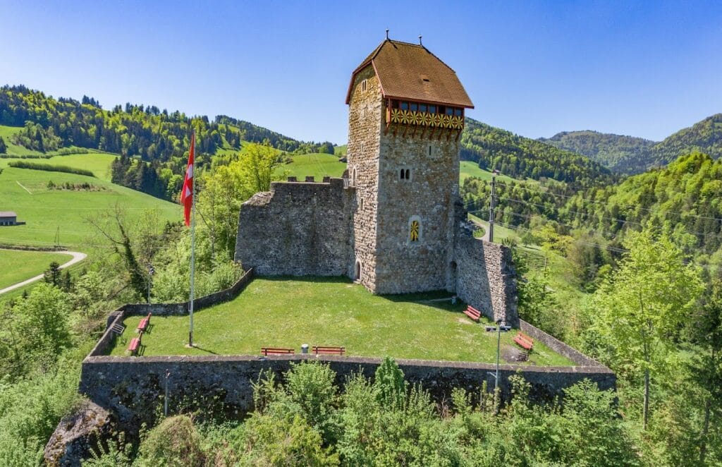 Iberg, medieval castle ruins