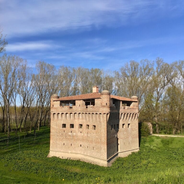 Rocca Possente: A Historic Fortress on the Po River in Italy